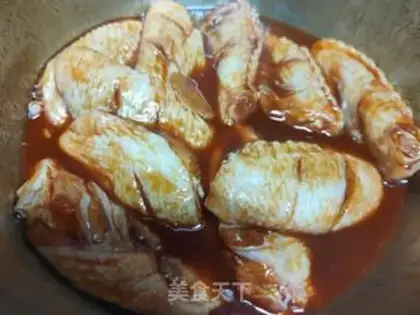Make Soup chicken wings step 6