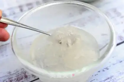 Make "Red-tree ice cream swallow nest." step 0
