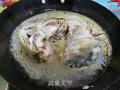 Make Fish head and stew step 3