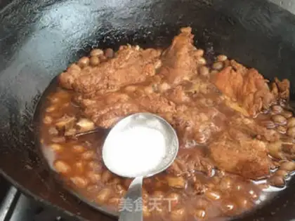 Make The rib stew of peanut rice step 9