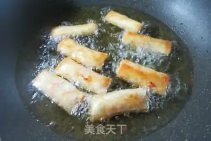 Make A carrot, a potato roll step 9