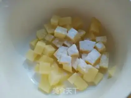 Make Potato chicken step 2
