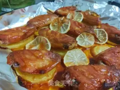 Make Soup chicken wings step 14