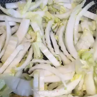 Make ♪ Burgered egg-cooked cabbage ♪ step 3