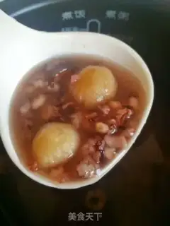 Make Red-tree porridge step 8