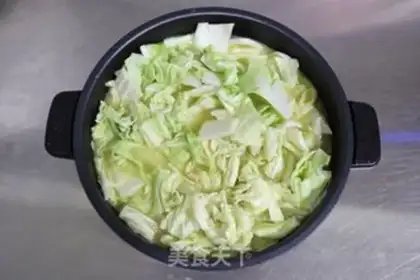 Make Gold soup, fat cow cabbage step 2
