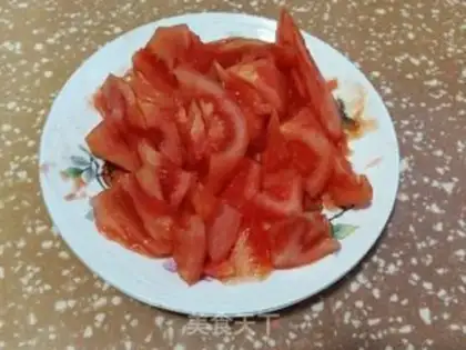 Make Tomato fungus eggflower soup step 2