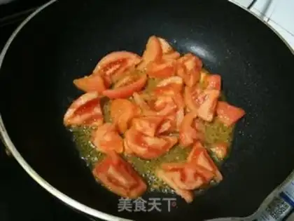 Make Tomato fungus eggflower soup step 3