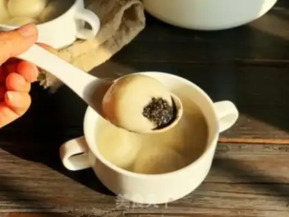 Make Black sesame soup step 9