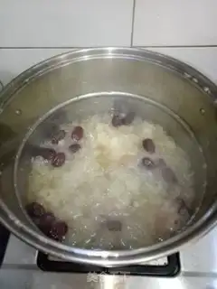Make The silver spoon of the red date step 4
