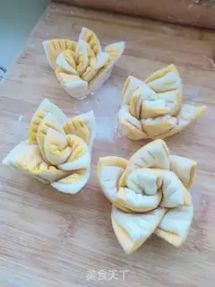 Make A petal bun step 11