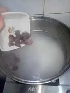 Make Red-tree rice congee step 2