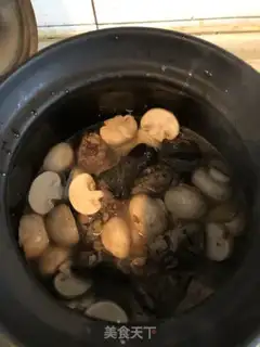 Make Cinnamon fungus mushroom chicken step 6