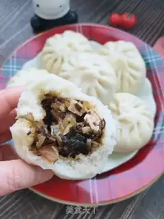Make Pork-greasy-skinned buns step 19