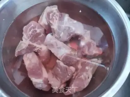 Make Red burn ribs step 0