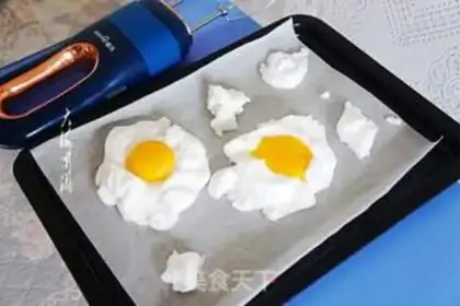 Make Cloud eggs step 5