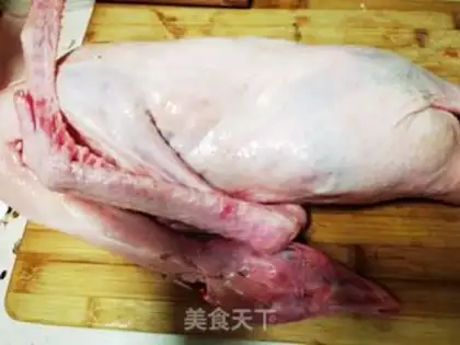 Make Iron pan, geese step 0