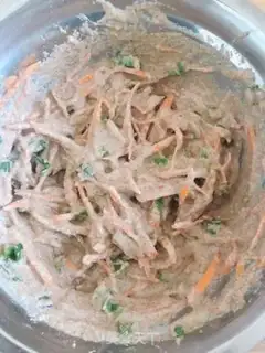 Make All-mega carrot omelet step 2