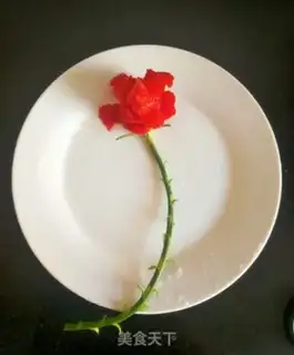 Make Strawberry garlic roses step 10