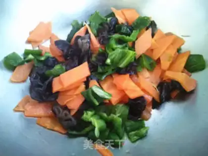 Make Carrot burn wood step 5