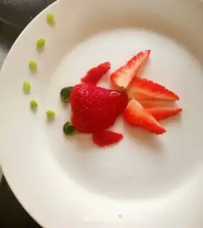 Make Strawberry garlic fish step 10