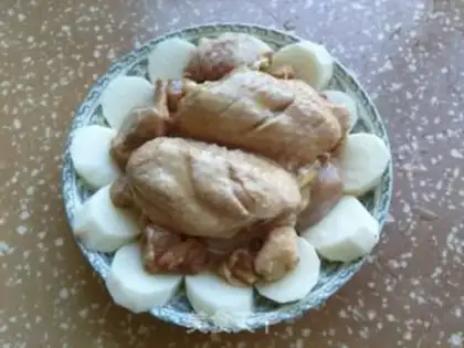 Make Steam chicken step 4