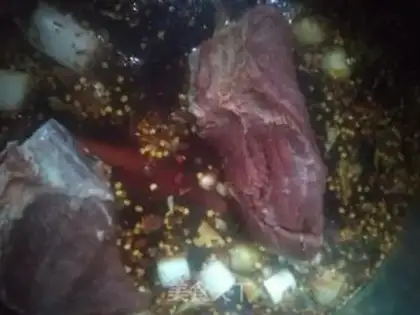 Make Five fragrance of beef step 5