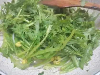 Make Soybeans sprouts, guacamole step 5