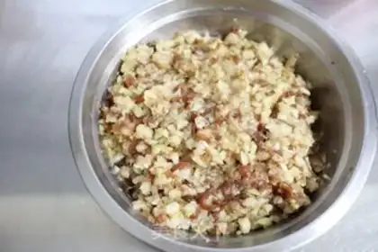 Make Pork dumplings step 6