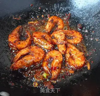 Make Spicy and back shrimp step 6