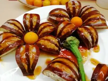 Make Cheese lilies step 8