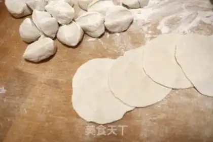 Make Pork dumplings step 7