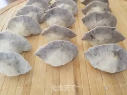 Make Carrot egg dumplings step 5