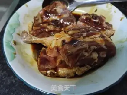 Make A roasted duck leg with pepper salt step 3