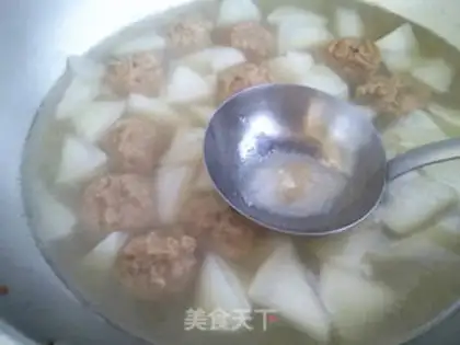 Make The lamb meatball soup step 6