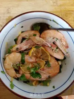 Make Thai lemon shrimp step 5