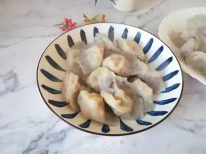 Make Carrot egg dumplings step 7