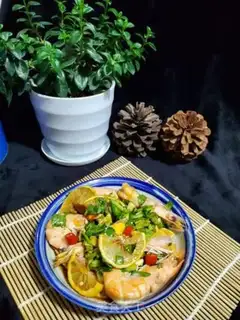 Make Thai lemon shrimp step 6