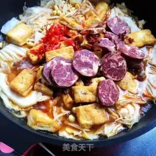 Make Pyramid tofu step 8