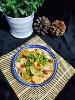 Make Thai lemon shrimp step 7