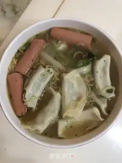 Make Noodle dumplings step 4