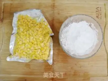 Make Gold corn brand step 0
