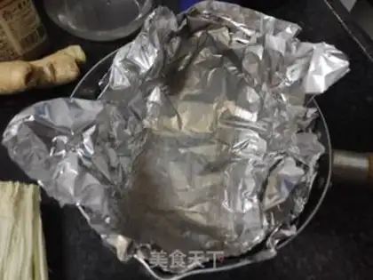 Make Tin paper fan varnish step 1