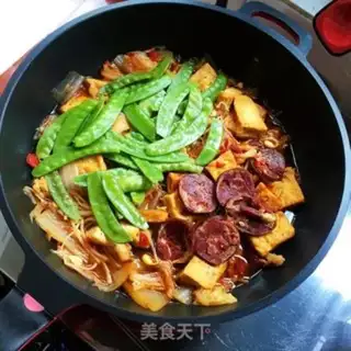 Make Pyramid tofu step 12