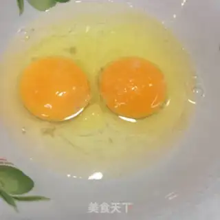 Make Garlic eggs and tofu step 1