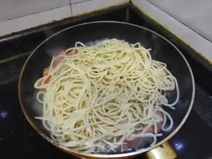 Make Fried pasta step 6