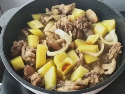 Make Frozen potato chicken step 6