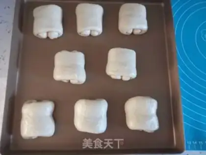 Make Japanese milk rolls step 9