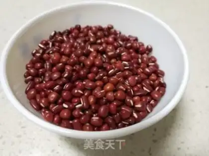 Make Milk, red bean congee step 0