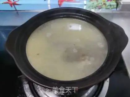Make Black fish mushroom soup step 3
